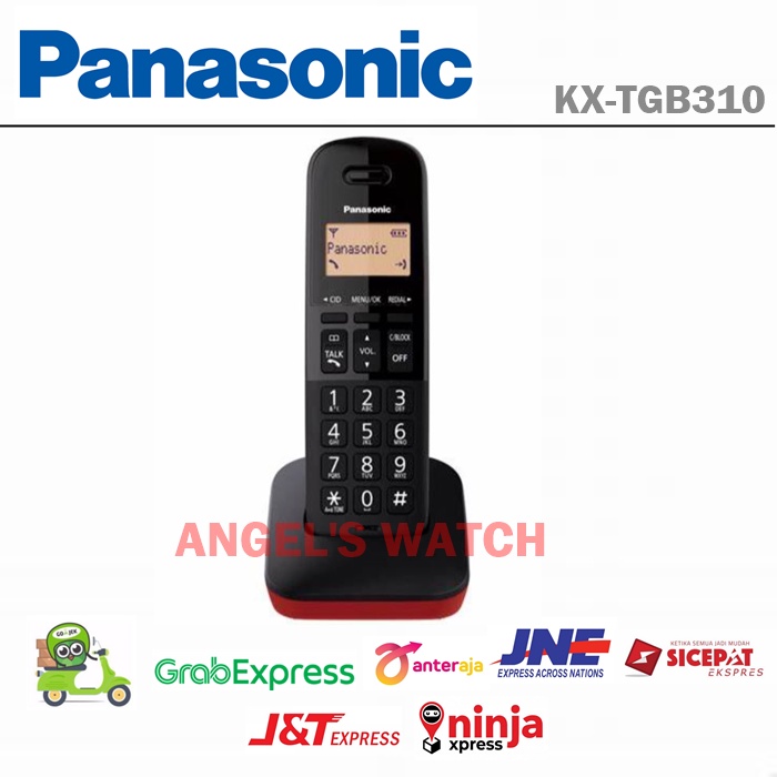 TELEPON WIRELESS PANASONIC KX-TGB310 TGB310 TGB310 NEW