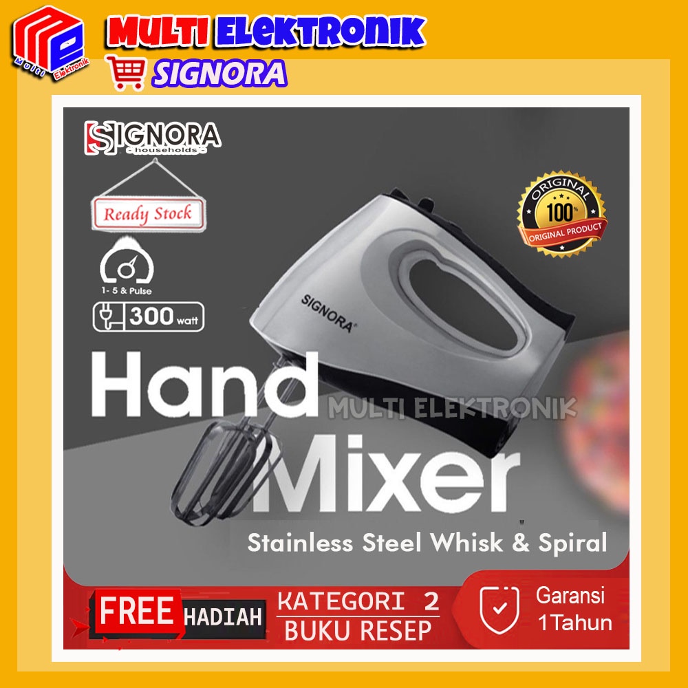 Hand Mixer Signora - Free Gift Kategori 2