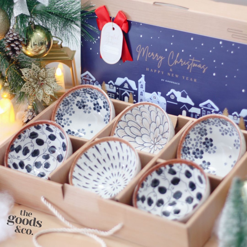 Hamper Christmas Bowl Set Christmas Hamper Natal dan Tahun Baru