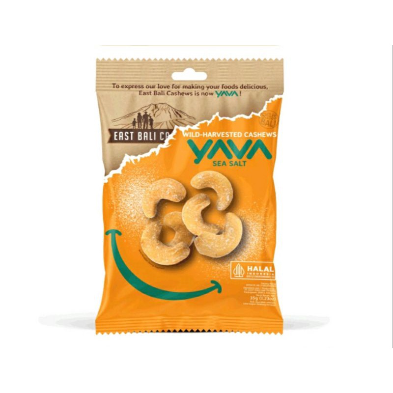 

YAVA East Bali Cashews Sea Salt Cashew Nuts 35 gr