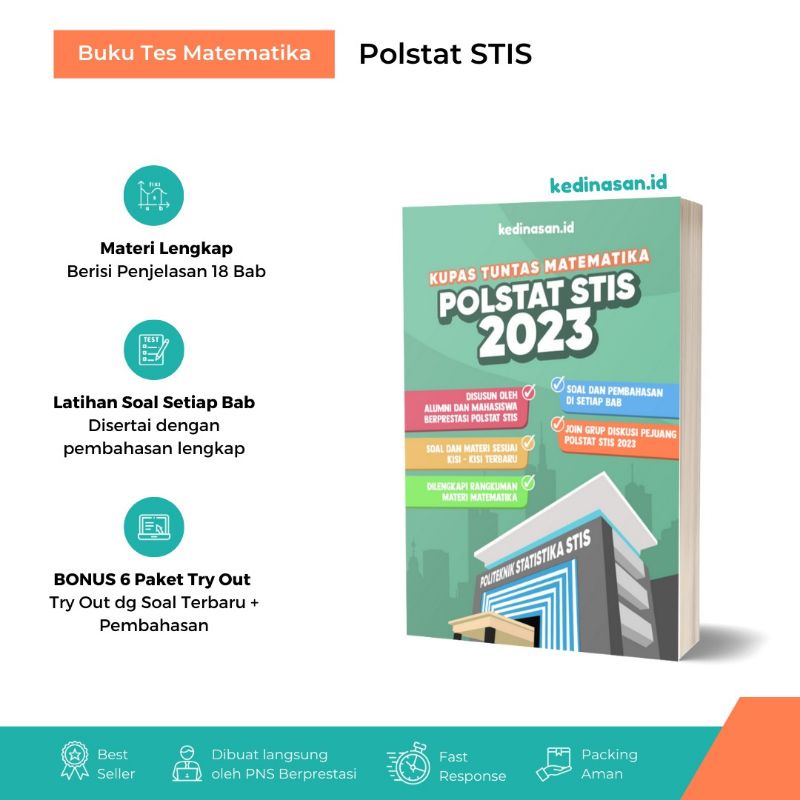 Buku Tes Matematika Polstat STIS 2023