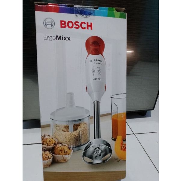 Bosch Hand Blender White Red MSM64120