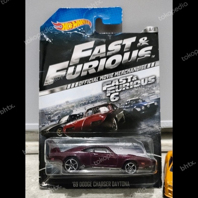 Hot Wheels 69 Dodge Charger Daytona Fast & Furious Official Movie OMM