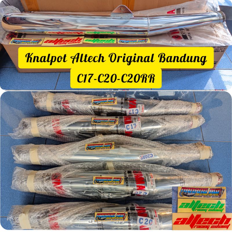 ALTECH Knalpot Rx-king Bobokan Bandung Original 100%