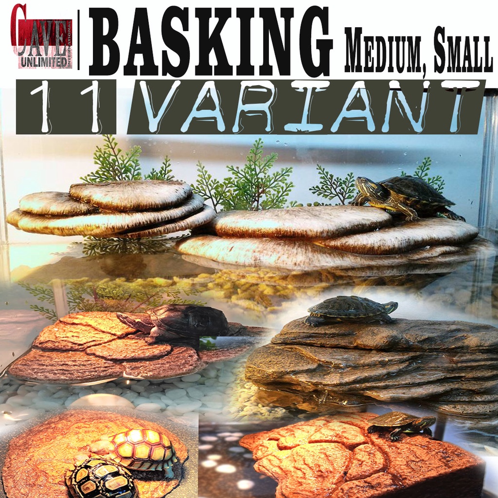 Adw 11 VARIAN BASKING MEDIUM TEMPAT JEMUR SANTAI BERLINDUNG KURA KURA RES BRAZIL AMBON RAZOR
