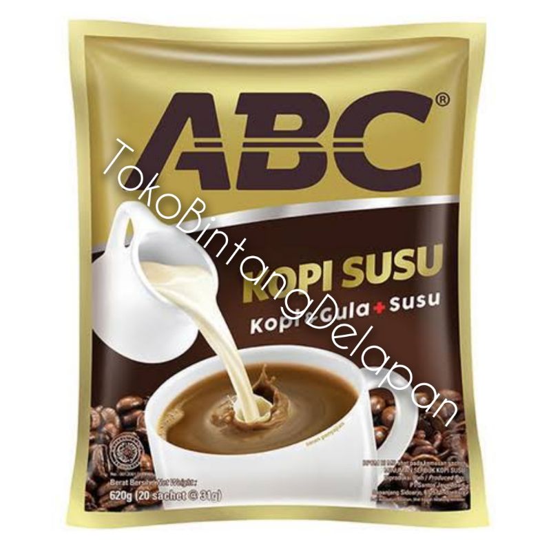 

Abc Kopi Susu Bags 600g