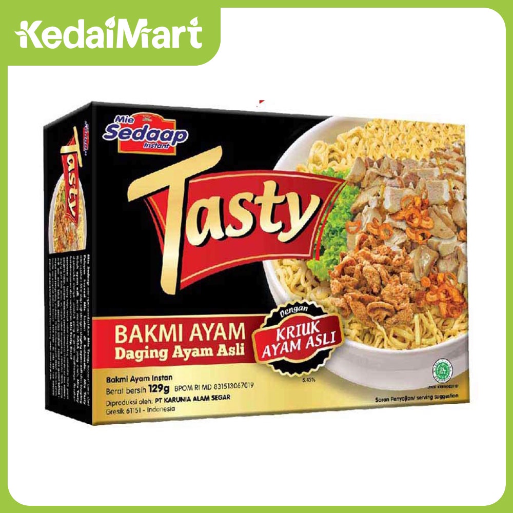

Mie Sedaap Tasty Bakmi Ayam 129 Gram