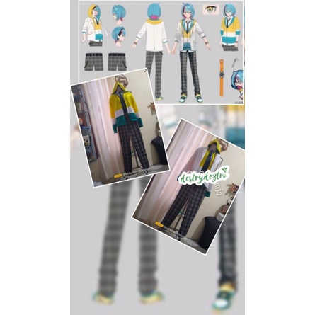 kostum cosplay kyo kaneko custome ukuran