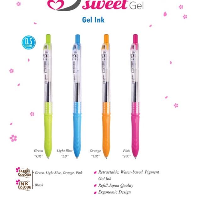 

ザ Bolpen Kokoro Sweet 0.5 Satuan ㅶ