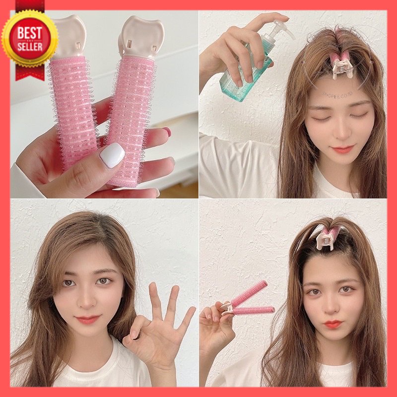 GOS -I301- Roll Rambut Jepit - Jepitan Roll Rambut Gelombang - Klip Poni Roll Rambut
