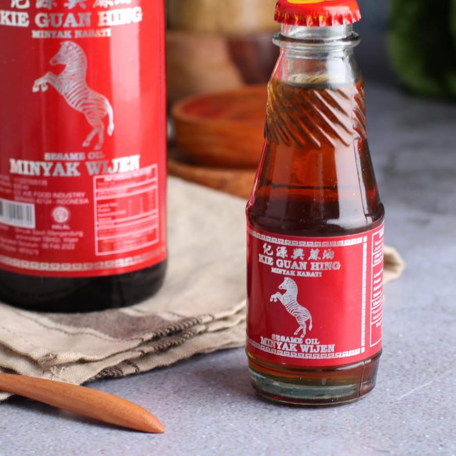 

€ MINYAK WIJEN CAP KUDA KIE GUAN HING HALAL 600ML ㄿ