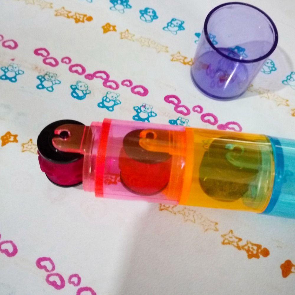 Preva Colorful Stamp Seal Anak-Anak Hadiah Anak Mainan Anak Perlengkapan Scrapbooking Mainan Lucu