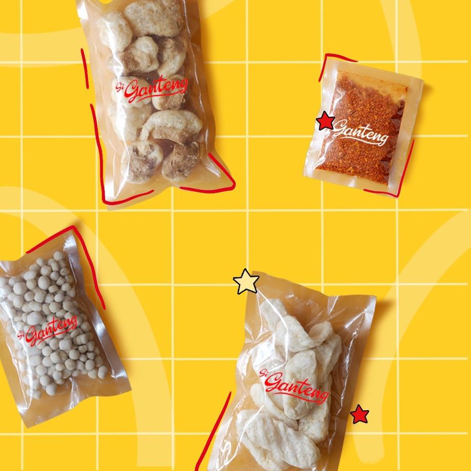 

TERLARIS Baso Aci Ganteng Topping | Paket Extra Lengkap Paket Keluarga 