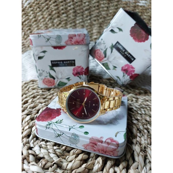 NEW ARRIVAL PROMO TERBARU SOPHIE MARTIN PARIS OFFICIAL STORE ORIGINAL JAM MEWAH JAM RANGAN WANITA SO