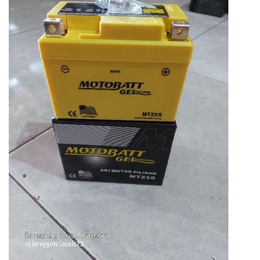 Ready Stock AKI MOTOR MOTOBAT MOTOBATT MTZ5S GEL HONDA VARIO BEAT CB GL AKI KERING