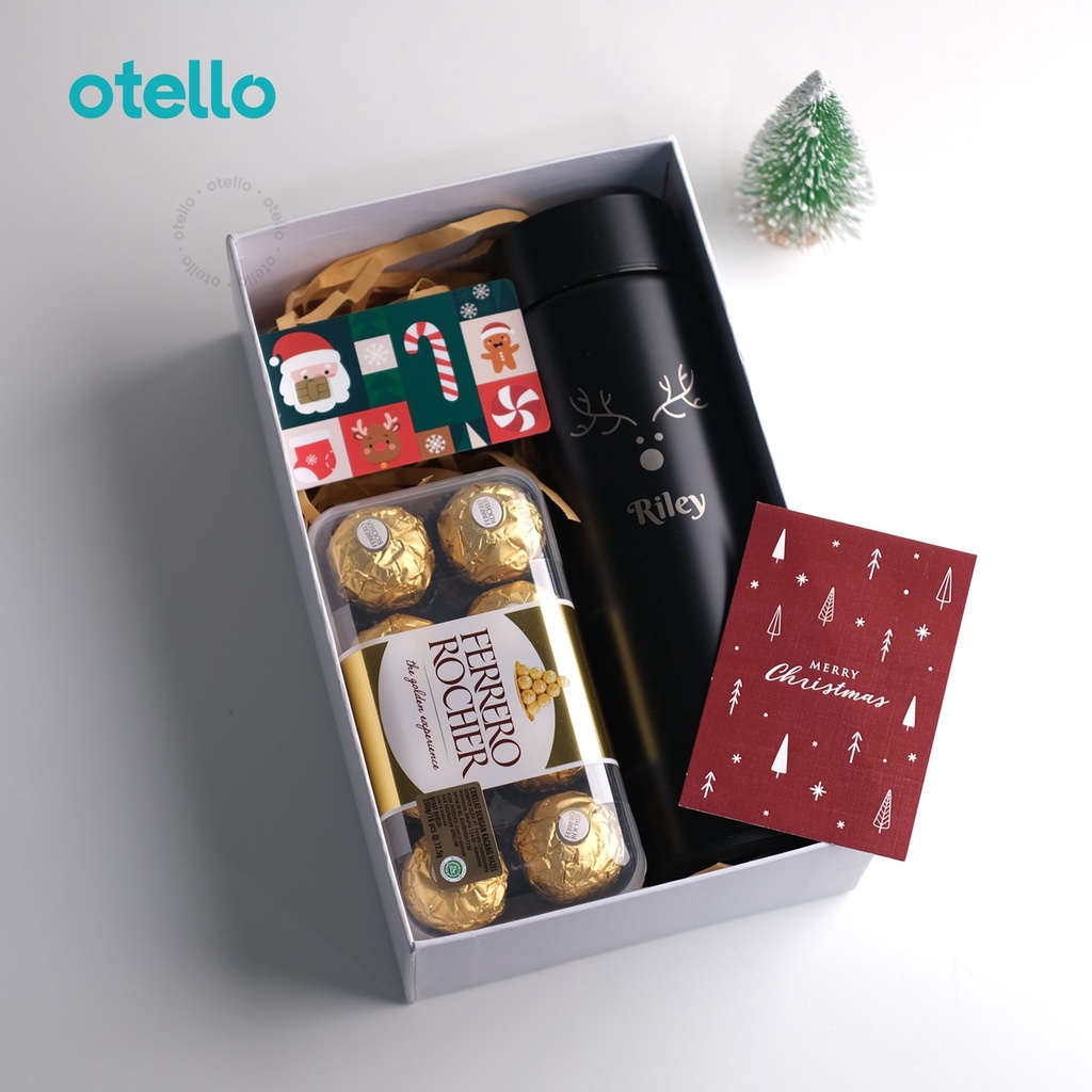 FELIZ Hampers Natal Hadiah Christmas Parsel Kado Tumbler Xmas Chrismast Gift Kado