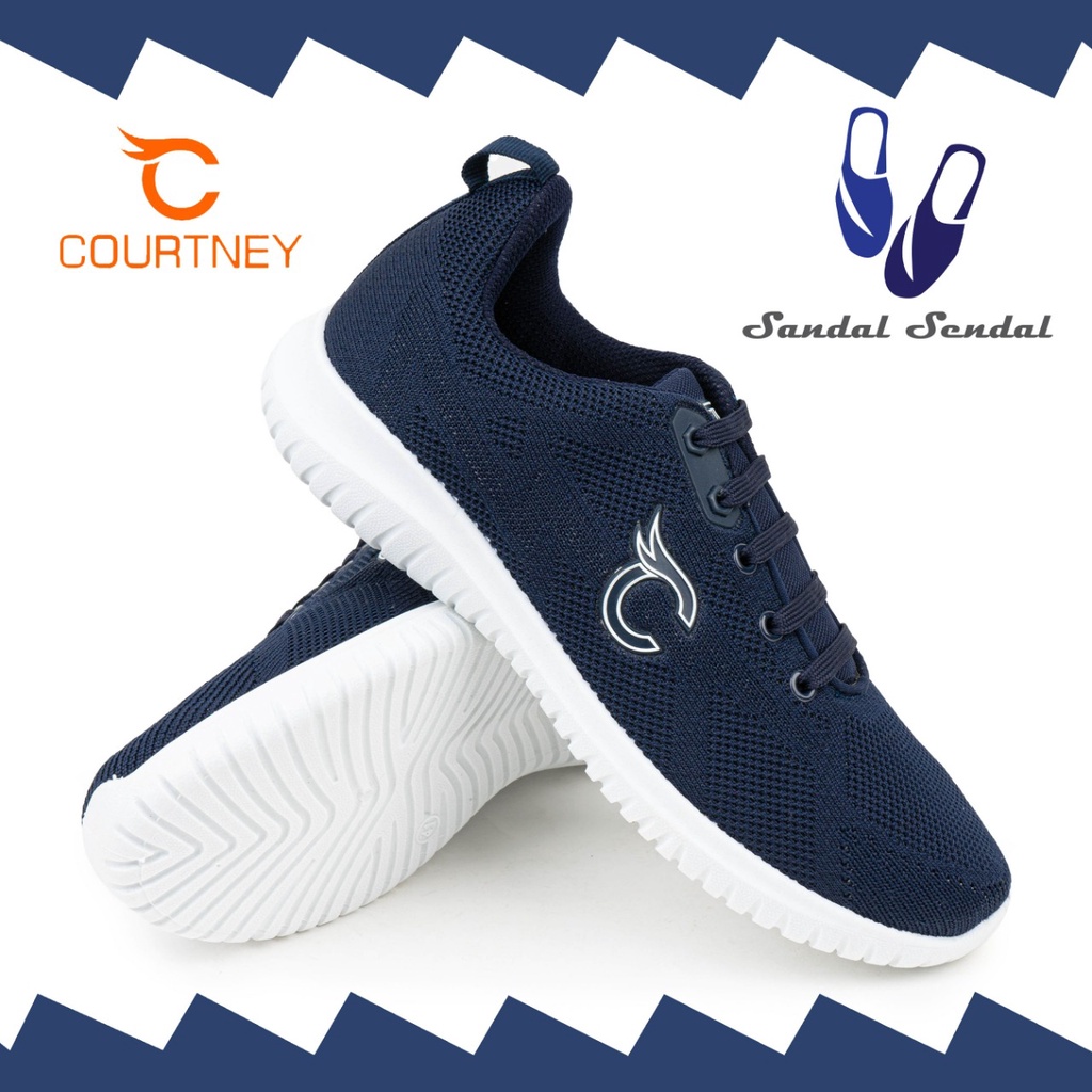 Sepatu Ardiles Courtney ROGER BIRU - Fashion Casual Pria