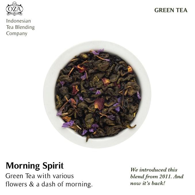

OZA Tea - Morning Spirit | Green Tea | 40 gram (20 cups)