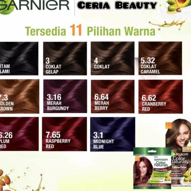 Selalu Baru--Garnier Ultra Color 3.1 Midnight blue Cat Rambut ( Blue Black )