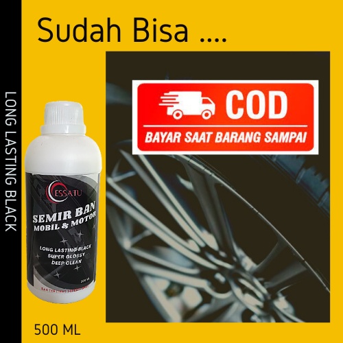 Semir Ban Mobil dan Motor Tire Gel Essatu Isi 500 ML