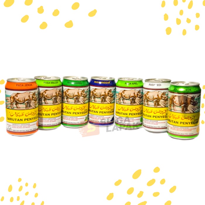 Larutan Penyegar Cap Badak Aneka Rasa 320ml