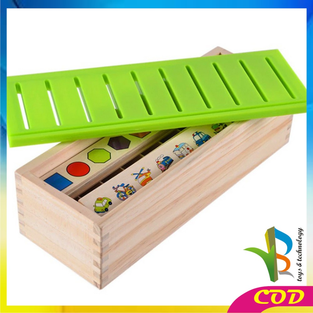 RB-M176 Mainan Anak Puzzle Kayu Mainan Edukasi Bergambar Montessori Toys / Puzzle Anak Wooden Toys