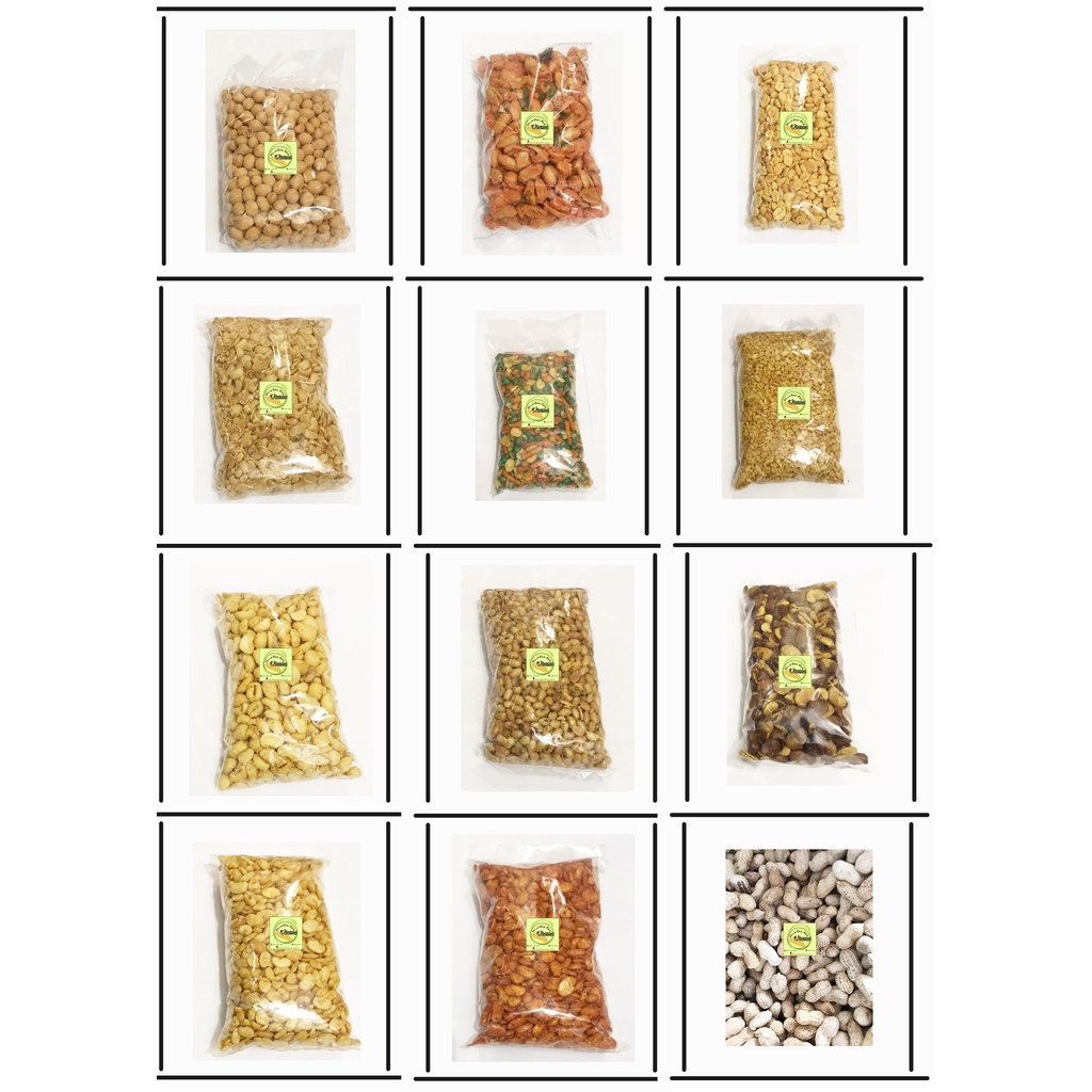 

ANEKA Kacang 250gr - Berbagai Macam Kacang - Snack Kacang Enak