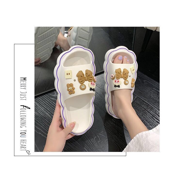 CUCI GUDANG GROSIRTAS  TG0881 Sandal Selop Wanita Non Slip Free Jiblitz Bear Import