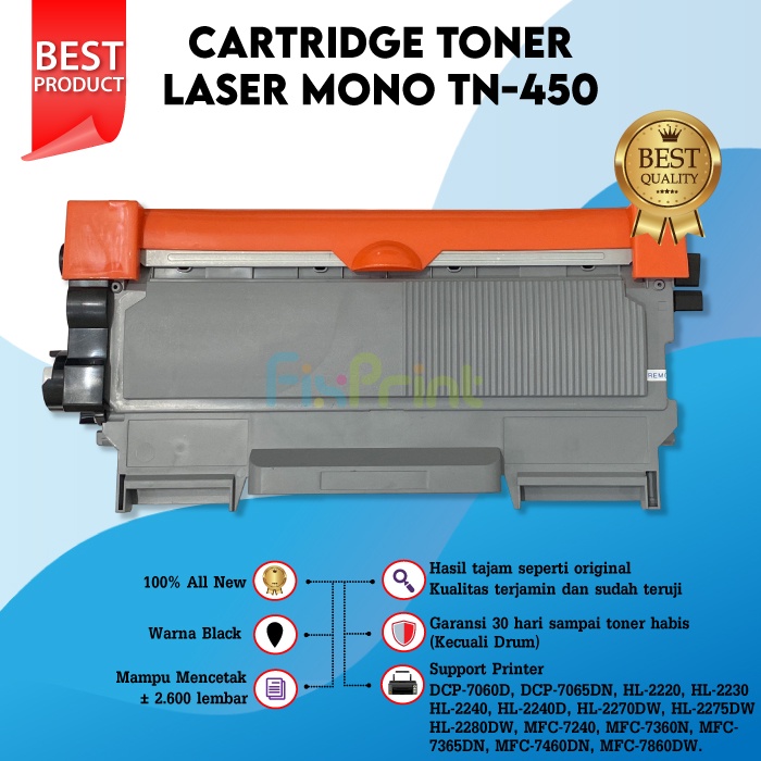 Cartridge Toner Compatible Bro DCP-7060D DCP-7065DN HL-2220