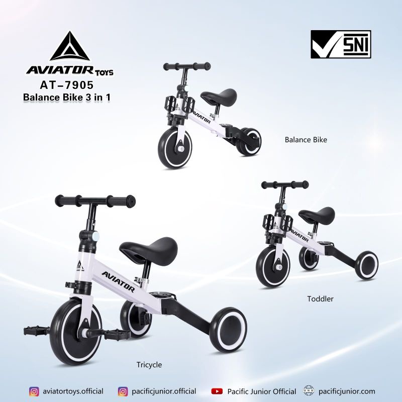 Balance Bike Sepeda Anak Murah Aviator Dan Exotic