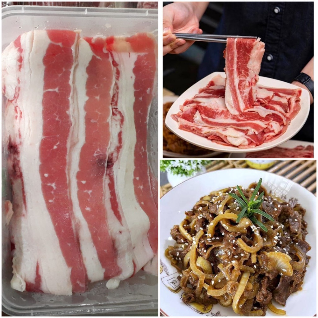 

Daging Slice Shortplate (lemak) US Beef 500gr