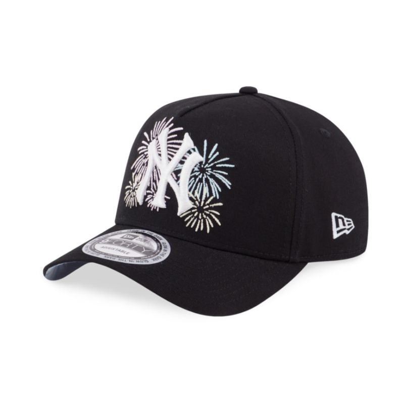Topi New Era Cap New York Yankees Fireworks Type A Frame 9Forty Adjustable Original