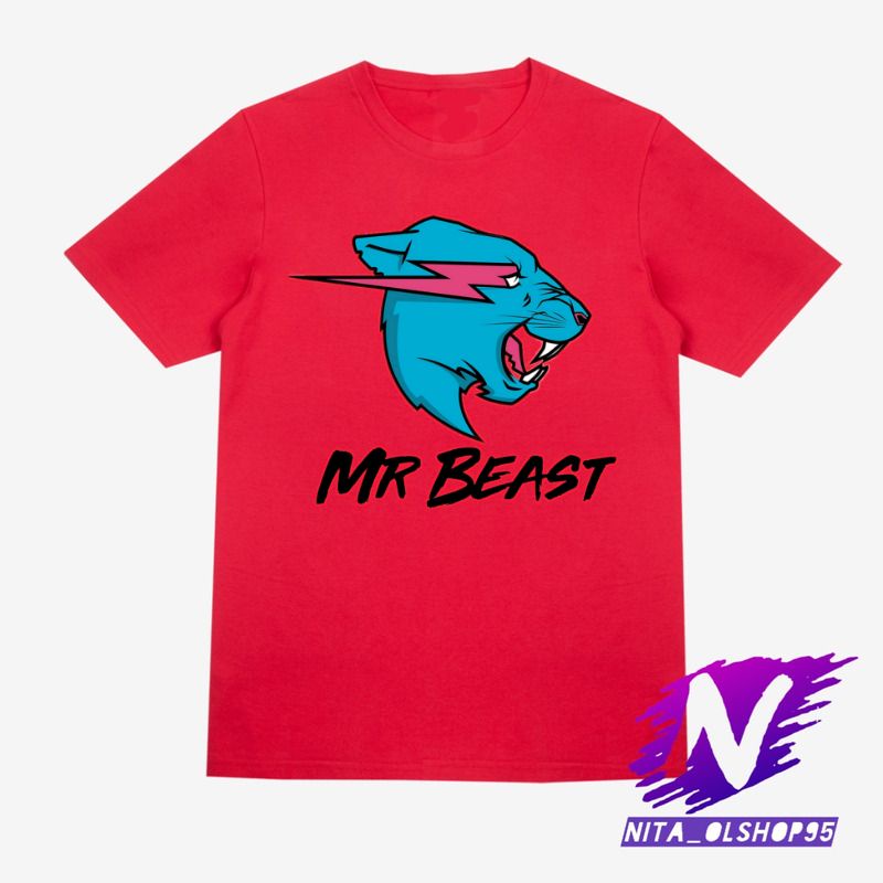 baju anak kaos anak mr beast