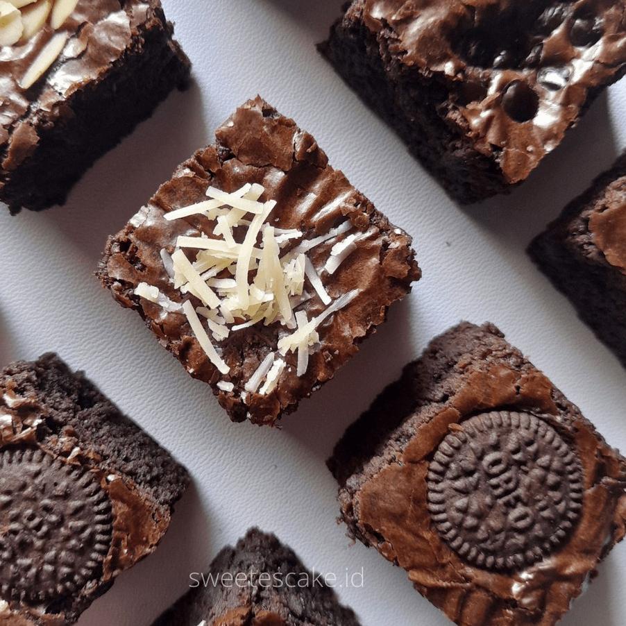 

✔️ Brownies Fudgy / Brownies Panggang / Brownies Sekat