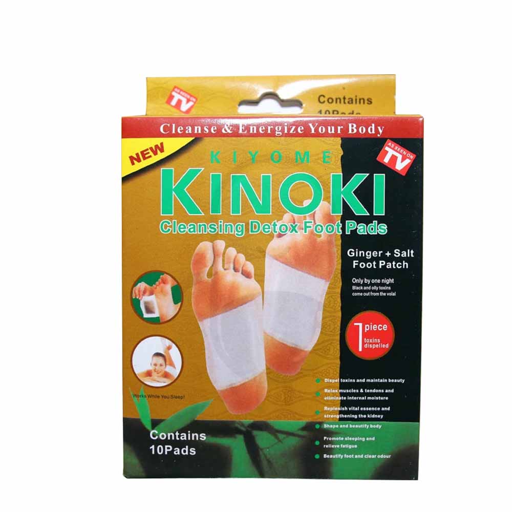 BEAUTY JAYA - COD (1 Box Isi 10 Pcs) Koyo Kaki Kinoki Gold Detox ASLI /Koyo Kesehatan Ampuh Membuang Racun Tubuh