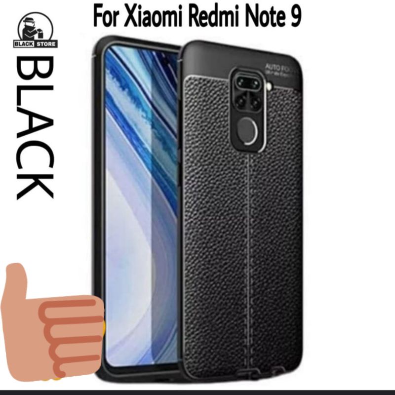 AUTO FOCUS SOFTCASE BLACK FOR XIAOMI REDMI NOTE 9