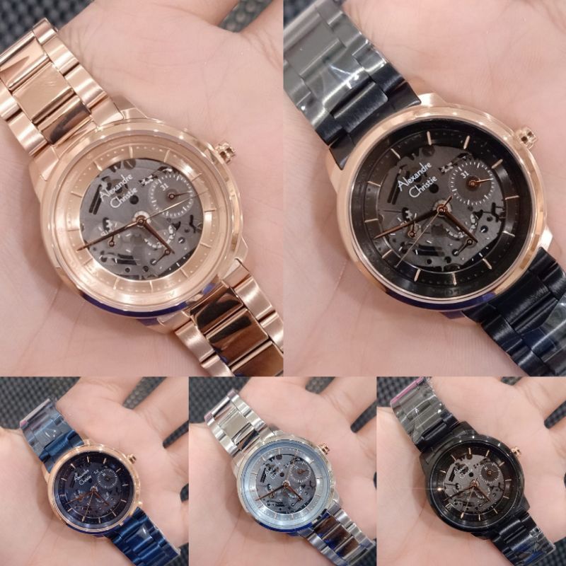 Jam Tangan Wanita Alexandre Christie Ac 2A10/ Ac2A10 Original free box