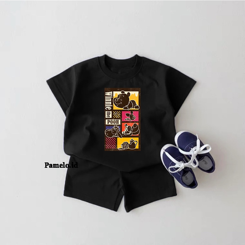 Pamelo.id Set Anak Viral / Oh boy Miki / Fashion Anak / Stelan baju anak / Korea Style / Set Balita