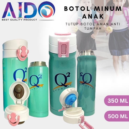 Vacuum Flask Stainless steel / Botol minum termos thermos Tahan panas &amp; dingin 350ml/500ml 6635/6450