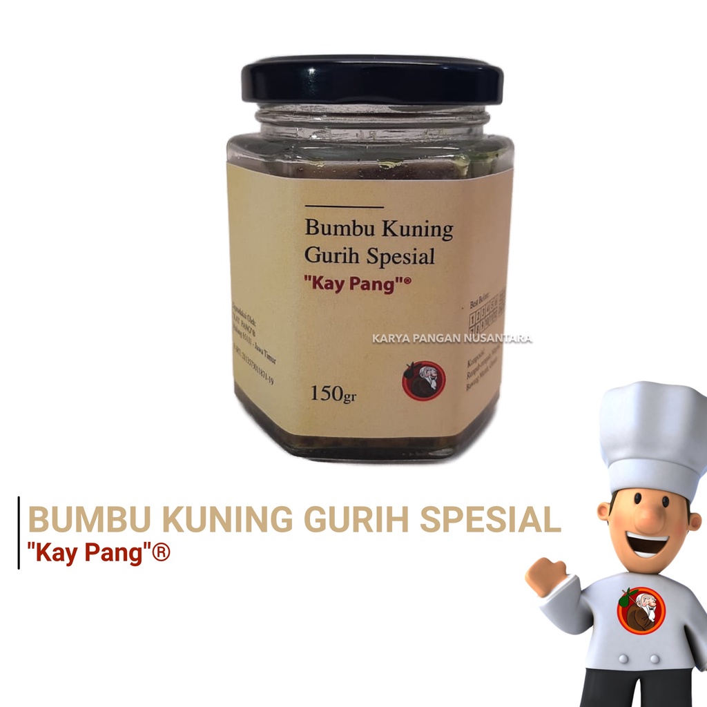 

BUMBU KUNING GURIH "KAY PANG"® BUMBU KUNING SPESIAL KAYPANG