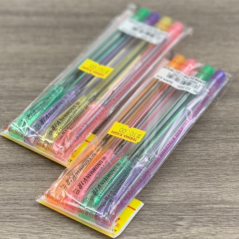 

Pulpen SNOWMAN V1R isi 4pcs