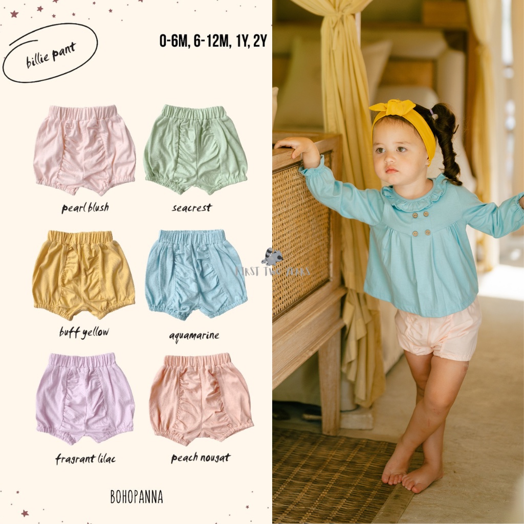 Bohopanna - Billie Pants / Celana Pendek Bayi dan Anak Perempuan