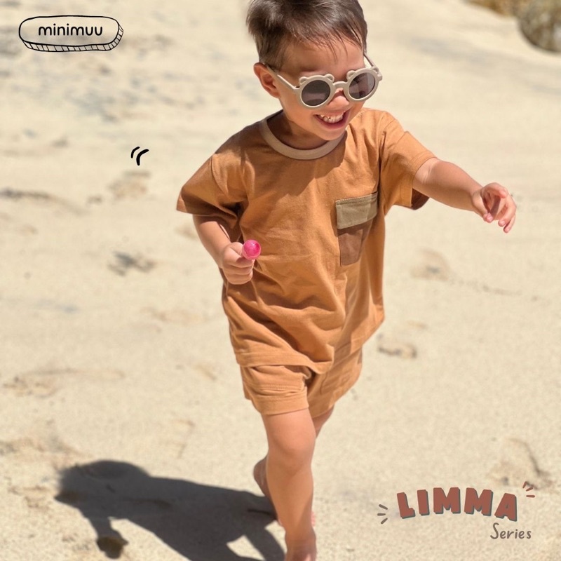 Minimuu LIMMA Series Kaos Celana Pendek Anak 0-7thn