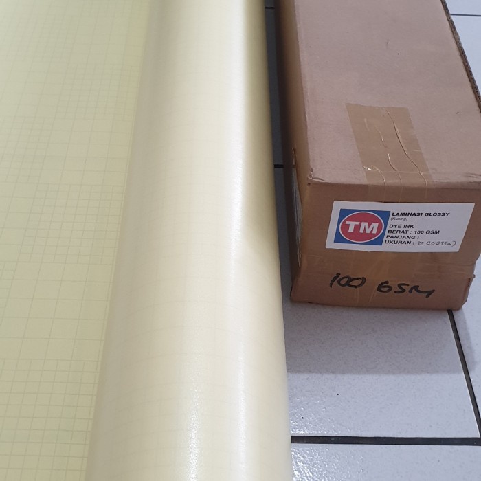 

LAMINASI DINGIN 100 GSM 42" ( 1,07 M X 46 M ) MATTE / GLOSSY