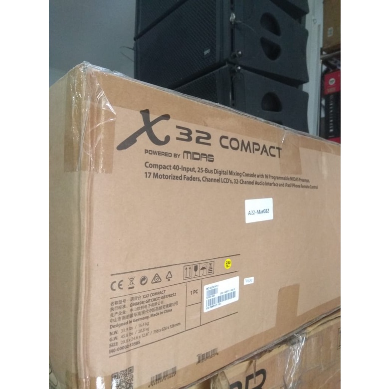 Behringer X32 Compact 32-Channel Digital Mixer