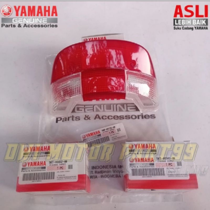 MIKA STOPLAMP LAMPU BELAKANG SET 5KT BENING FIZR F1ZR FIZ R ORIGINAL