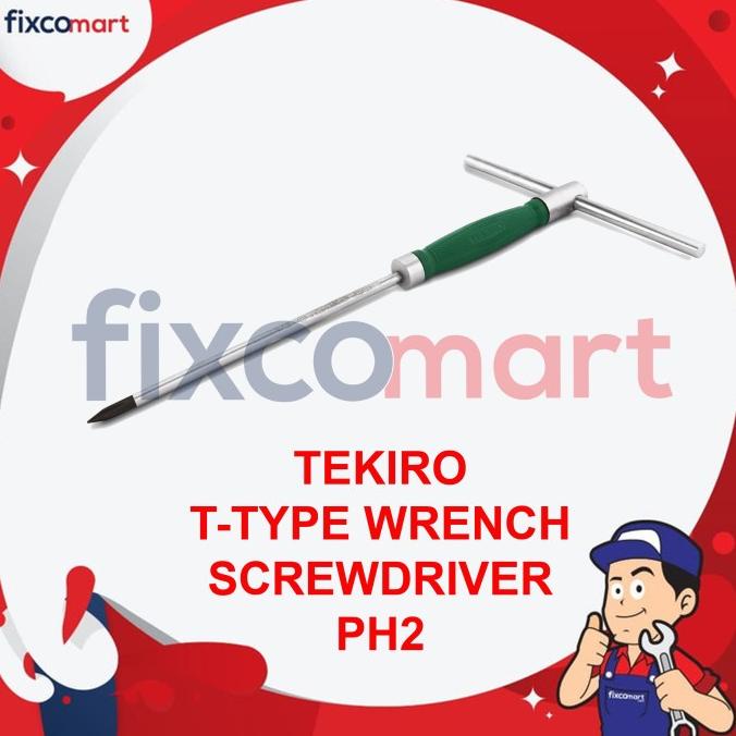 Kunci Sock T Obeng PH3 / Tekiro Kunci T / Obeng Socket fixco dijamin