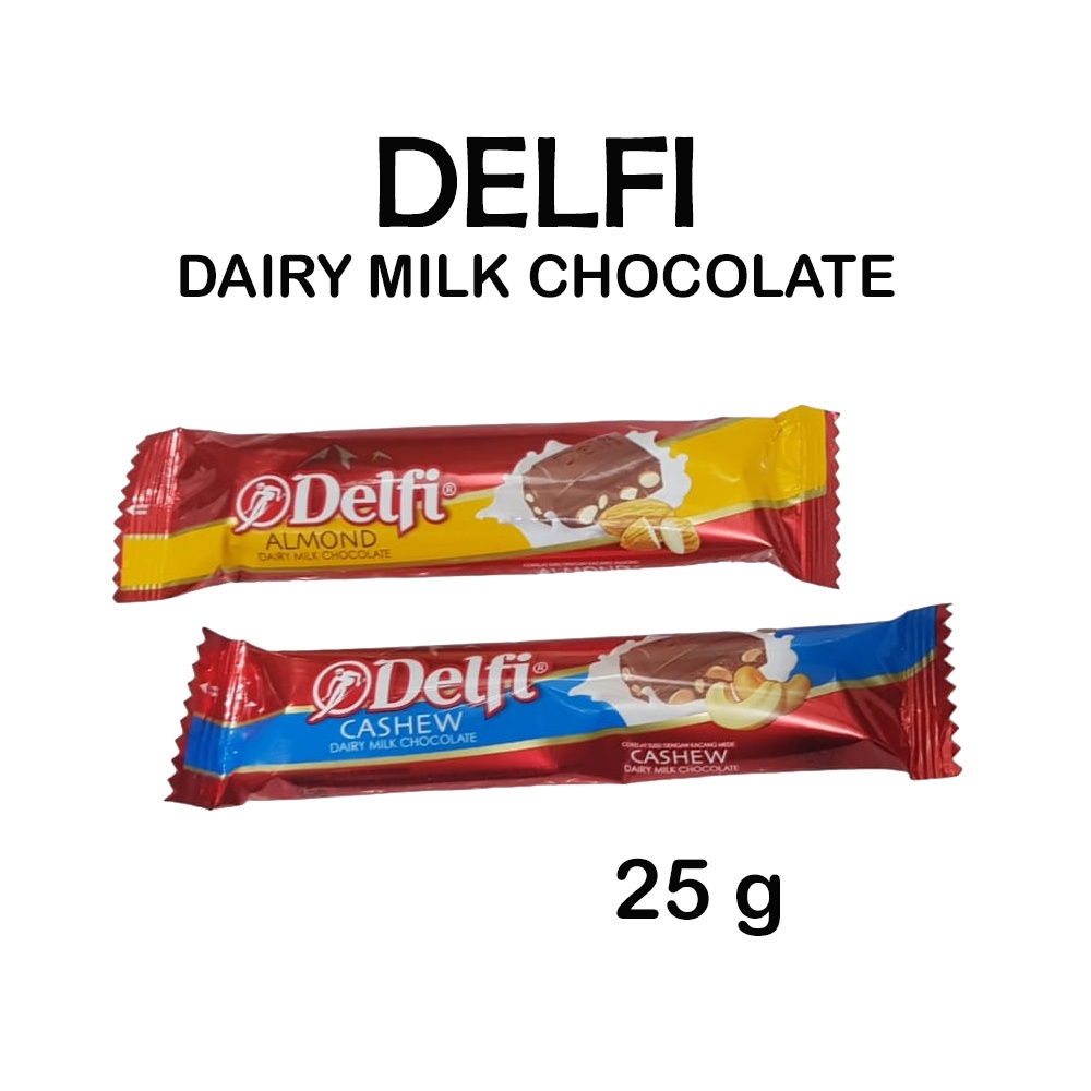 Jual DELFI DAIRY MILK CHOCOLATE 25GRAM Shopee Indonesia