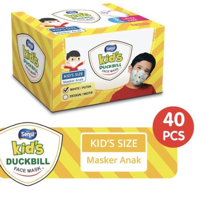 Kekinian TERMasker Sensi Anak Duckbill // Masker Sensi Duckbill Kids // Masker Duckbill ✓