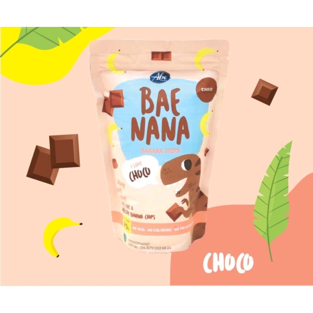 

ABE FOOD BAENANA Banana Chips For Kids 70gr